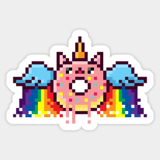 Unikitty Donuts Sticker